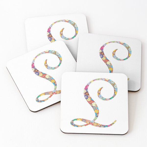 Item preview, Letter L Capital Alphabet Colorful Flowers L Gift designed and sold by Shariss.