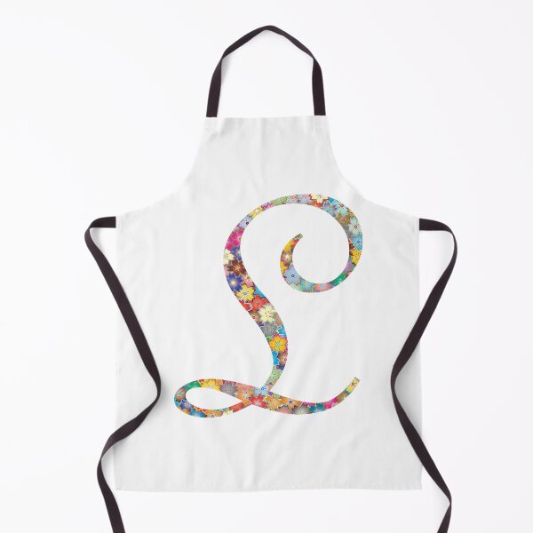 Item preview, Letter L Capital Alphabet Colorful Flowers L Gift designed and sold by Shariss.