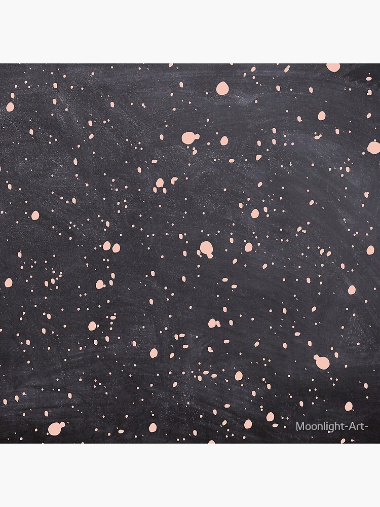 "Dark grey and light pink abstract artwork " Poster by MoonlightArt