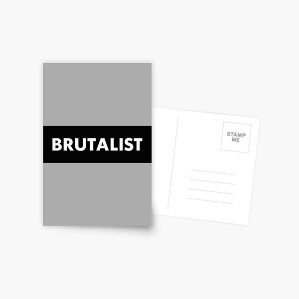 Item preview, Brutalist architecture designed and sold by MaseFaceMerch.