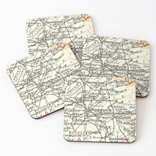 Item preview, KILMARNOCK & surrounding area map 1899 designed and sold by yourscotland.