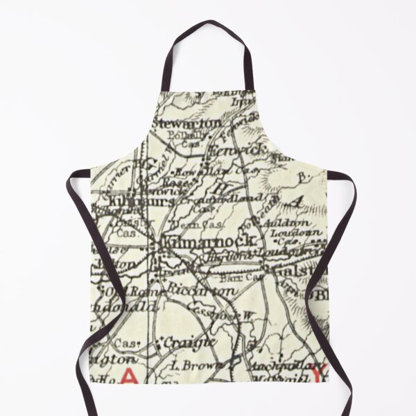 Item preview, KILMARNOCK & surrounding area map 1899 designed and sold by yourscotland.