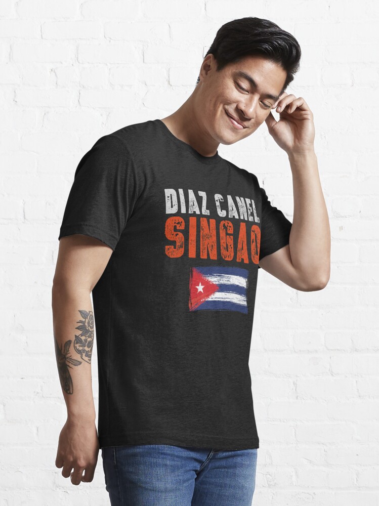 Alternate view of Diaz Canel Singao Essential T-Shirt