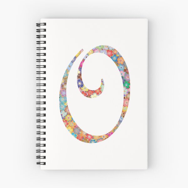 Item preview, Letter O Capital Alphabet Colorful Flowers O Gift designed and sold by Shariss.