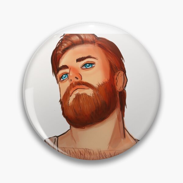 Item preview, ginger beard man  designed and sold by Leosketches.