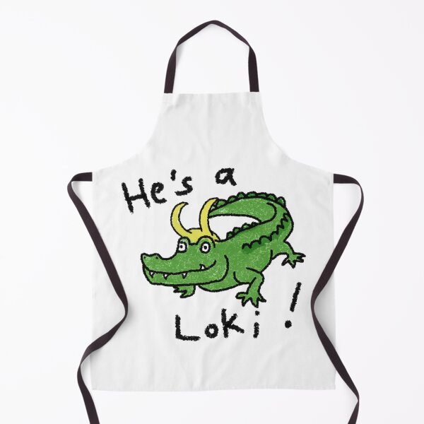 Artikelvorschau, Croki | Er ist ein Loki! Alligator Loki Hemd entworfen und verkauft von lyneprints.