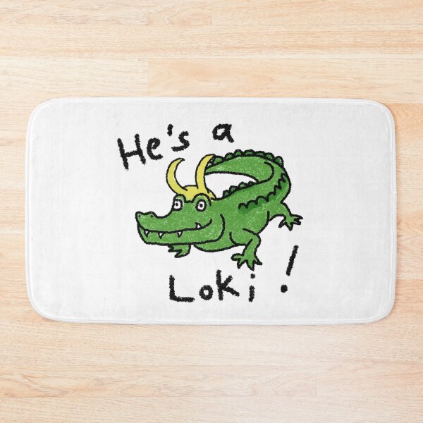 Artikelvorschau, Croki | Er ist ein Loki! Alligator Loki Hemd entworfen und verkauft von lyneprints.