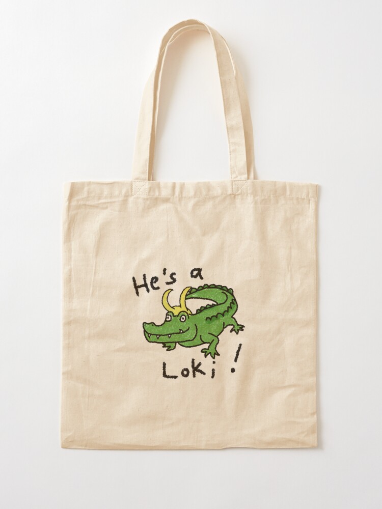 Croki, He's a Loki! Alligator Loki Shirt Backpack for Sale by lyneprints