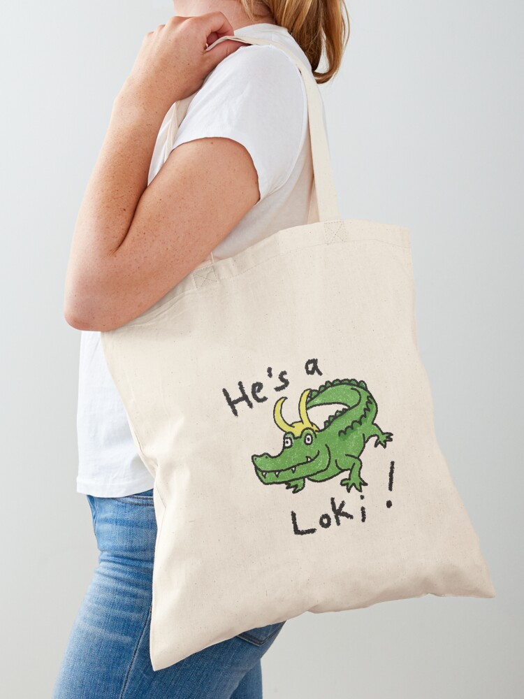 Croki, He's a Loki! Alligator Loki Shirt Backpack for Sale by lyneprints