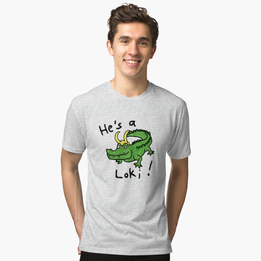 Croki, He's a Loki! Alligator Loki Shirt Backpack for Sale by lyneprints
