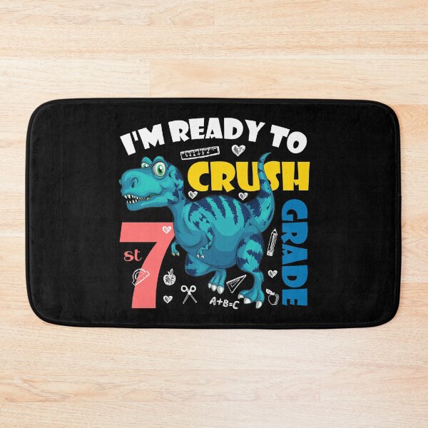 Item preview, I'm Ready To Crush 7th Grade Dinosaur Back To School designed and sold by zerouss.