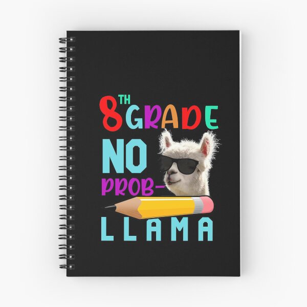 Item preview,  Hello 8th Grade-Eighth Grade-No Prob-Llama designed and sold by DiensDesign.