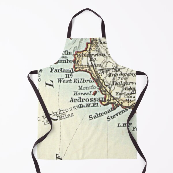Item preview, ARDROSSAN & surrounding area map 1899 designed and sold by yourscotland.