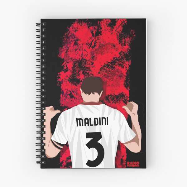 Item preview, RadioRossonera Maldini Black designed and sold by RadioRossonera.