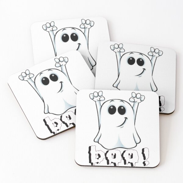 Item preview,  cute Boo white with a boo writing designed and sold by koolaazii.