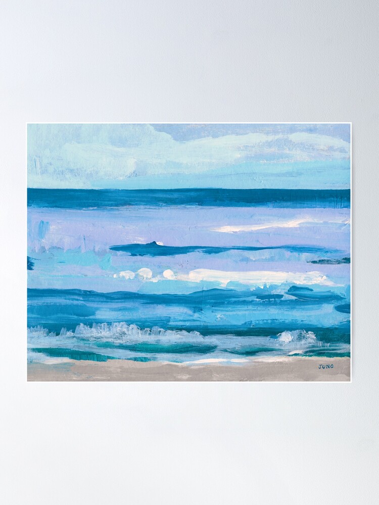 Wave. Beach Painting Series No.17 | Poster