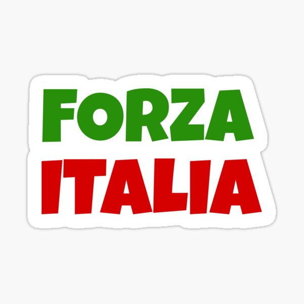 Forza Azzuri Stickers for Sale