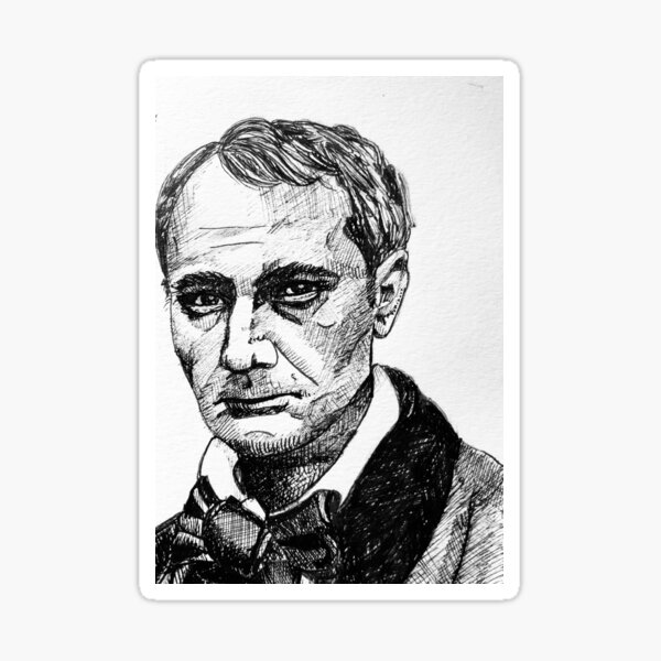 Stickers Citation de Baudelaire - TenStickers