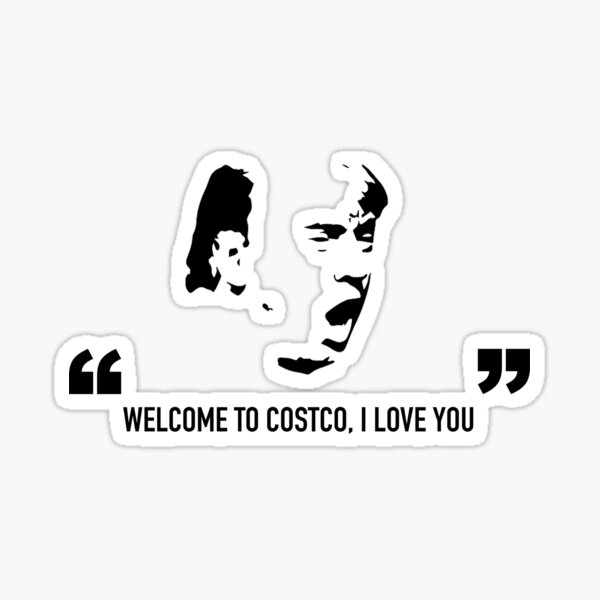 to Costco" Sticker by citygirl415 Redbubble