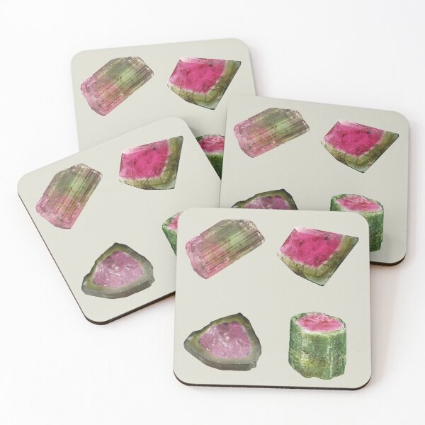 Item preview, Watermelon Tourmaline Stone designed and sold by mooneko.