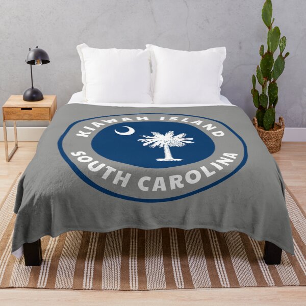 Item preview, Kiawah Island South Carolina - SC Badge with a Palmetto State Flag Roundlet designed and sold by palmettodigital.