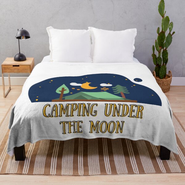 Item preview, camping under the moon - camping is my love language designed and sold by bahicharafe.
