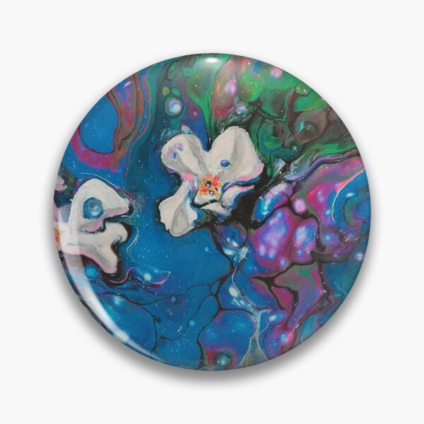 Item preview, flowers of a space meadow designed and sold by HarmonyfluidArt.