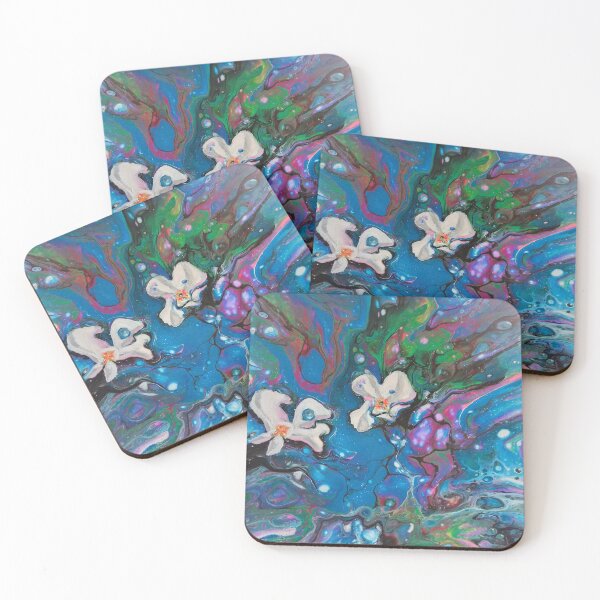 Item preview, flowers of a space meadow designed and sold by HarmonyfluidArt.