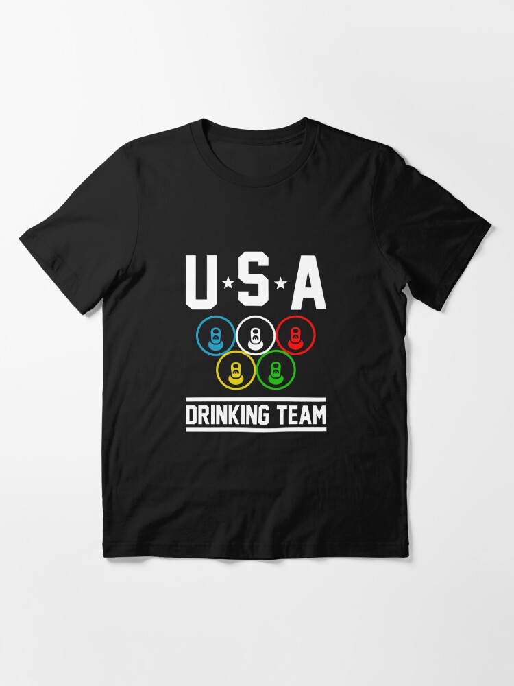 Usa National Drinking Team - American Soccer Football Fan T-shirt – Ann  Arbor Tees