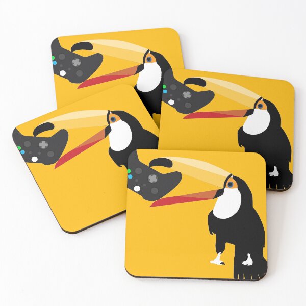 Item preview, Logotipo de Big Beak Entertainment (Toucan Gamer) designed and sold by TheBigBeakShop.