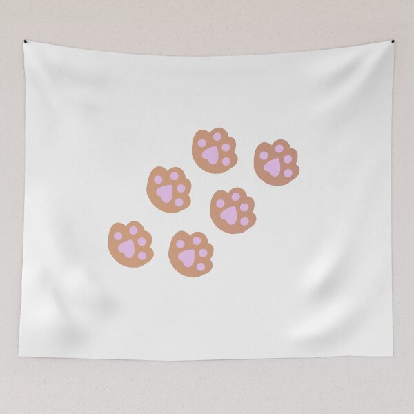 Item preview, Brown Cat Tracks, Cat Footprint, Cute Cat designed and sold by hvasilevshop.