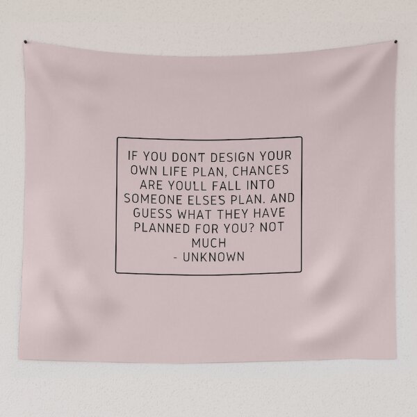 Item preview, Motivational quote about planning and achieving goals designed and sold by Theleochick.