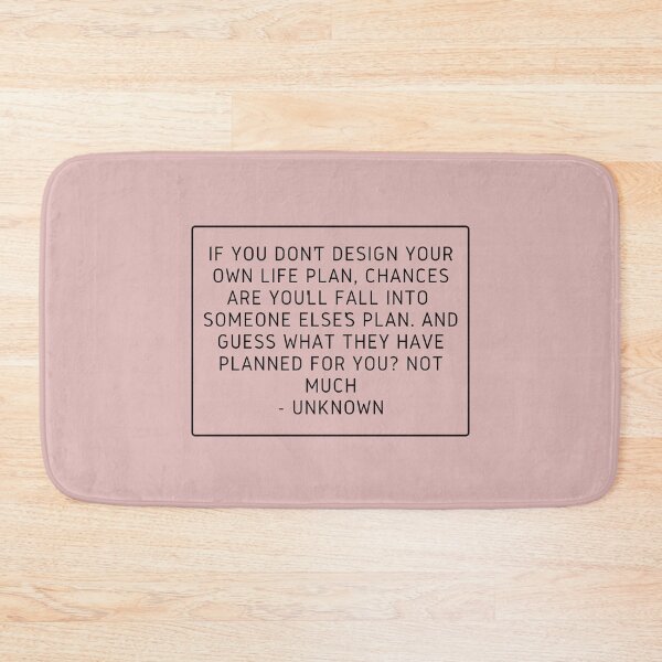 Item preview, Motivational quote about planning and achieving goals designed and sold by Theleochick.