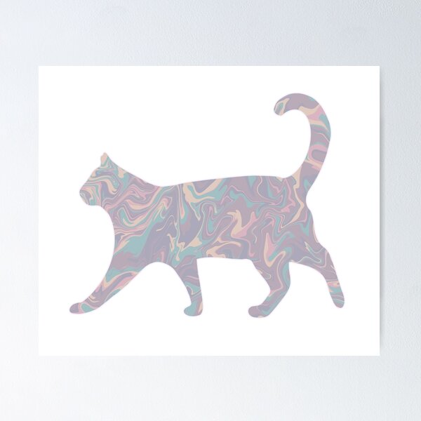 Item preview, Swirly Cat Design  designed and sold by zoology-student.