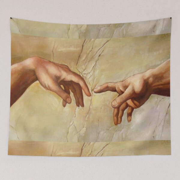 Item preview, Michelangelo - Creation of Adam designed and sold by Vivanne-art.