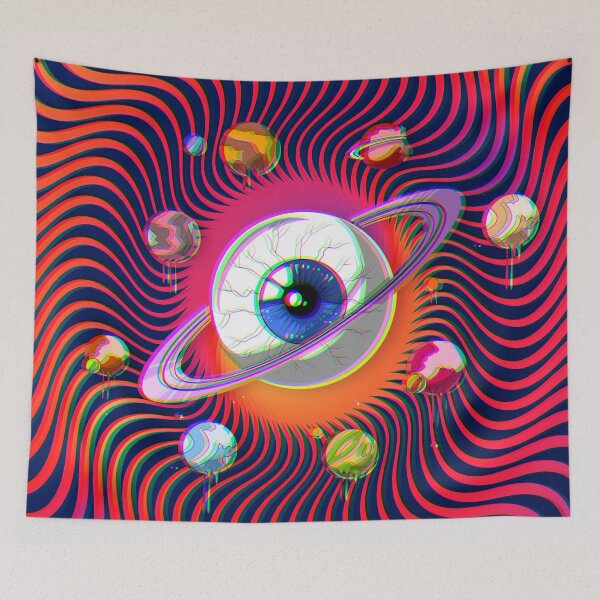 Item preview, Psychedelic Eye designed and sold by Simpliffy.