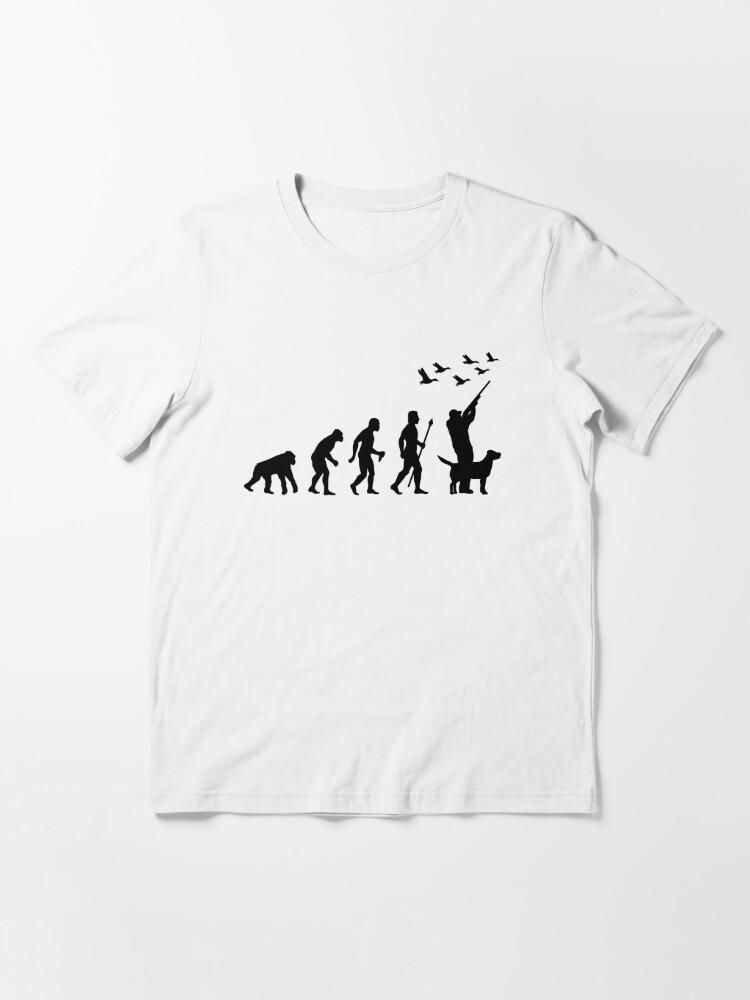 Duck Hunting Evolution Of Man Funny Silhouette