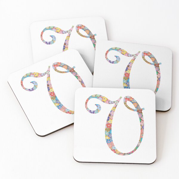 Item preview, Letter V Capital Alphabet Colorful Flowers V Gift designed and sold by Shariss.