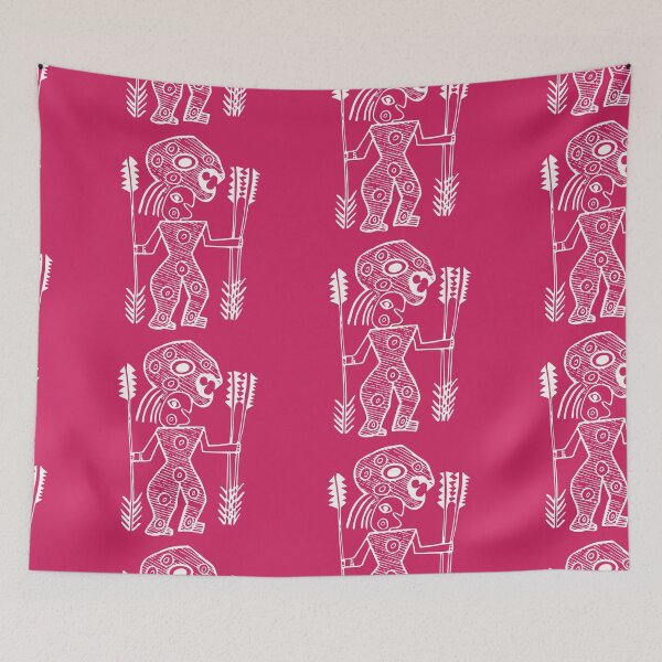 Item preview, Rose australian aboriginal art  designed and sold by ahmabdallah.