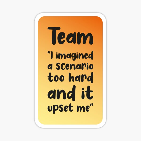 Team Upset Sticker