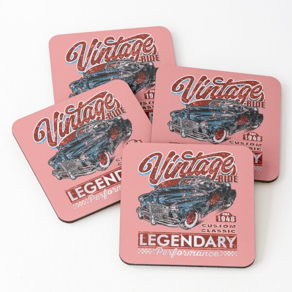 Item preview, Hot Rod Vintage Ride Legendario Coche de carreras designed and sold by StefanGao.
