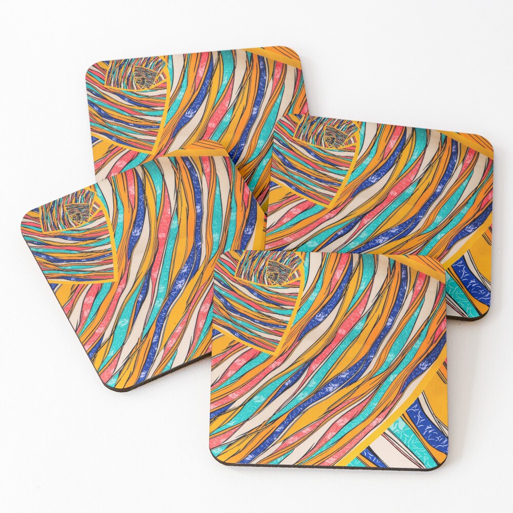 Item preview, Coasters (Set of 4) designed and sold by Strale25kv.