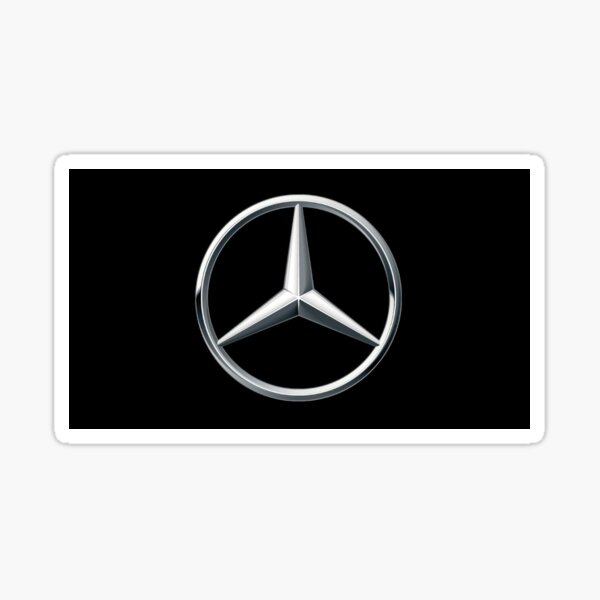 Mercedes Logo Sticker