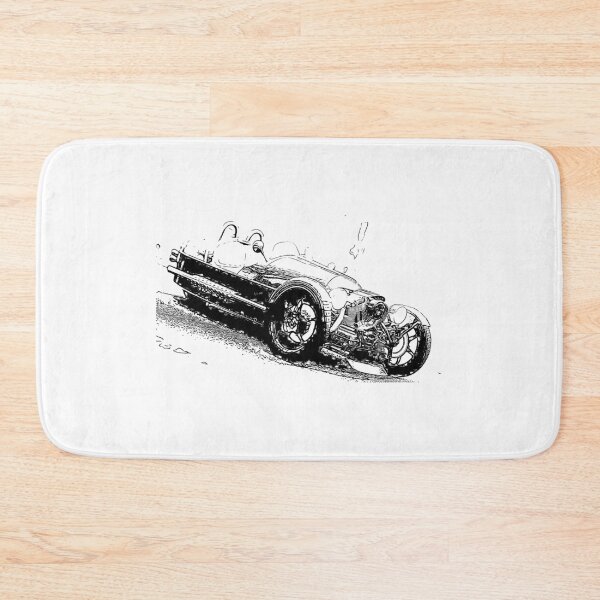 Item preview, Morgan 3 Wheeler Wireframe designed and sold by Auto-Prints.