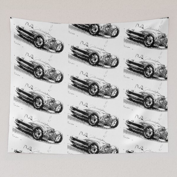 Item preview, Morgan 3 Wheeler Wireframe designed and sold by Auto-Prints.