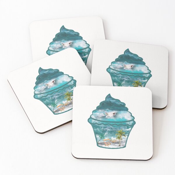 Item preview, Blue ocean cupcake designed and sold by Mountizey.