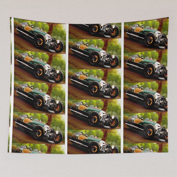 Item preview, Morgan 3 Wheeler Cartoon designed and sold by Auto-Prints.