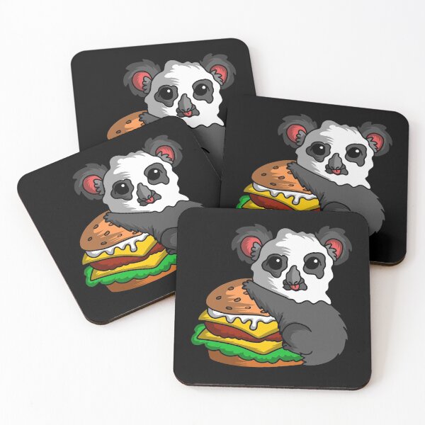 Item preview, Cute Halloween Koala Ghost with Burger Koala Lover designed and sold by YourWayOfLife.