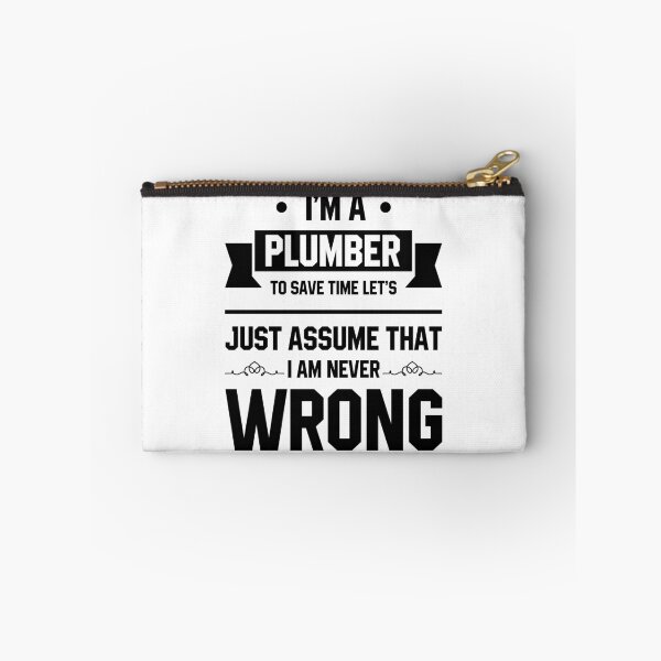 Item preview, I'm a Plumber - Jobs occupation Gift designed and sold by DiogoCalheiros.