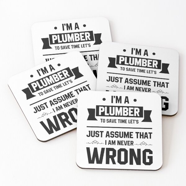 Item preview, I'm a Plumber - Jobs occupation Gift designed and sold by DiogoCalheiros.